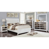 Golva Bed Model Cm7295Wh-E.King Bed By Furniture Of America